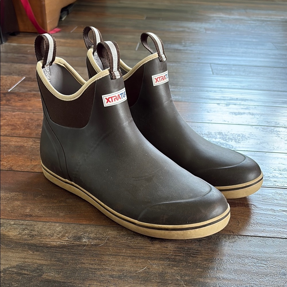Brown and Cream Xtratufs